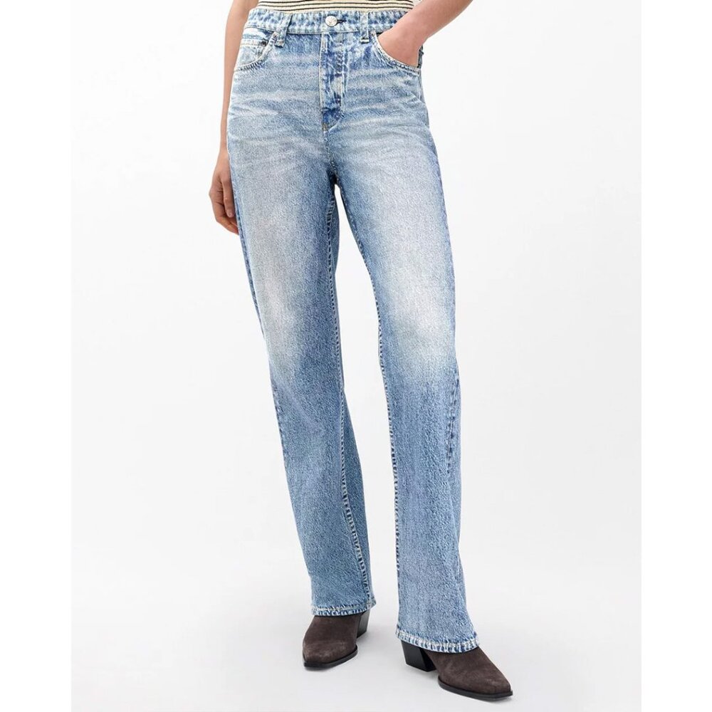 Rag & Bone Miramar Shea Straight Cotton Terry Pants Tessa